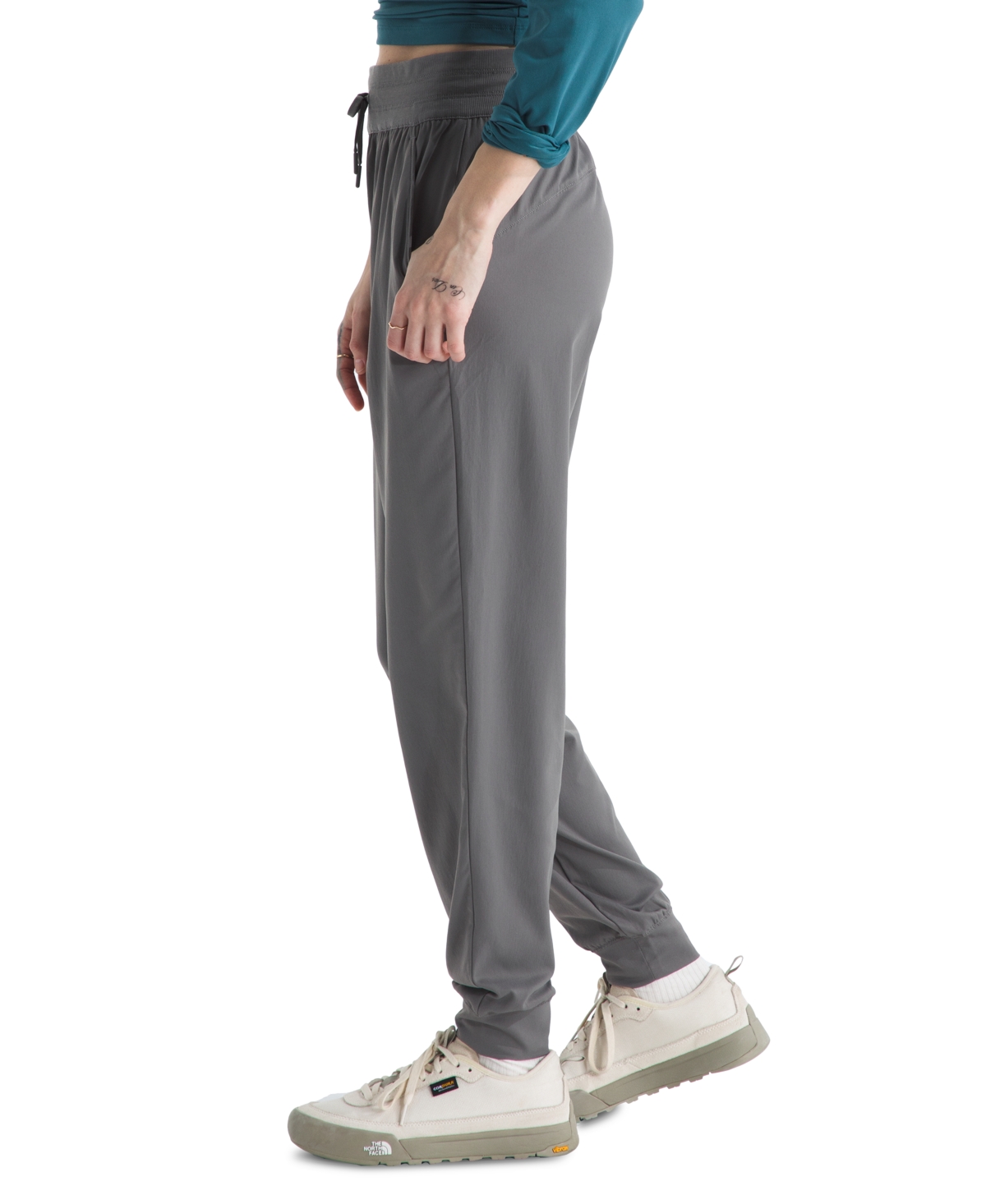 The North Face Women's Aphrodite Arise Jogger Pants In Gray