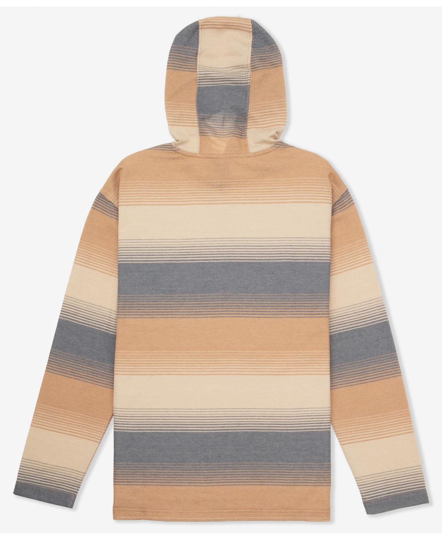 Мужской свитшот Hurley Hooded Poncho, цвет: Earthstone — фото 4
