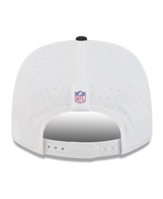 Men's White/Black New Orleans Saints 2025 NFL Training Camp 9SEVENTY Adjustable Hat