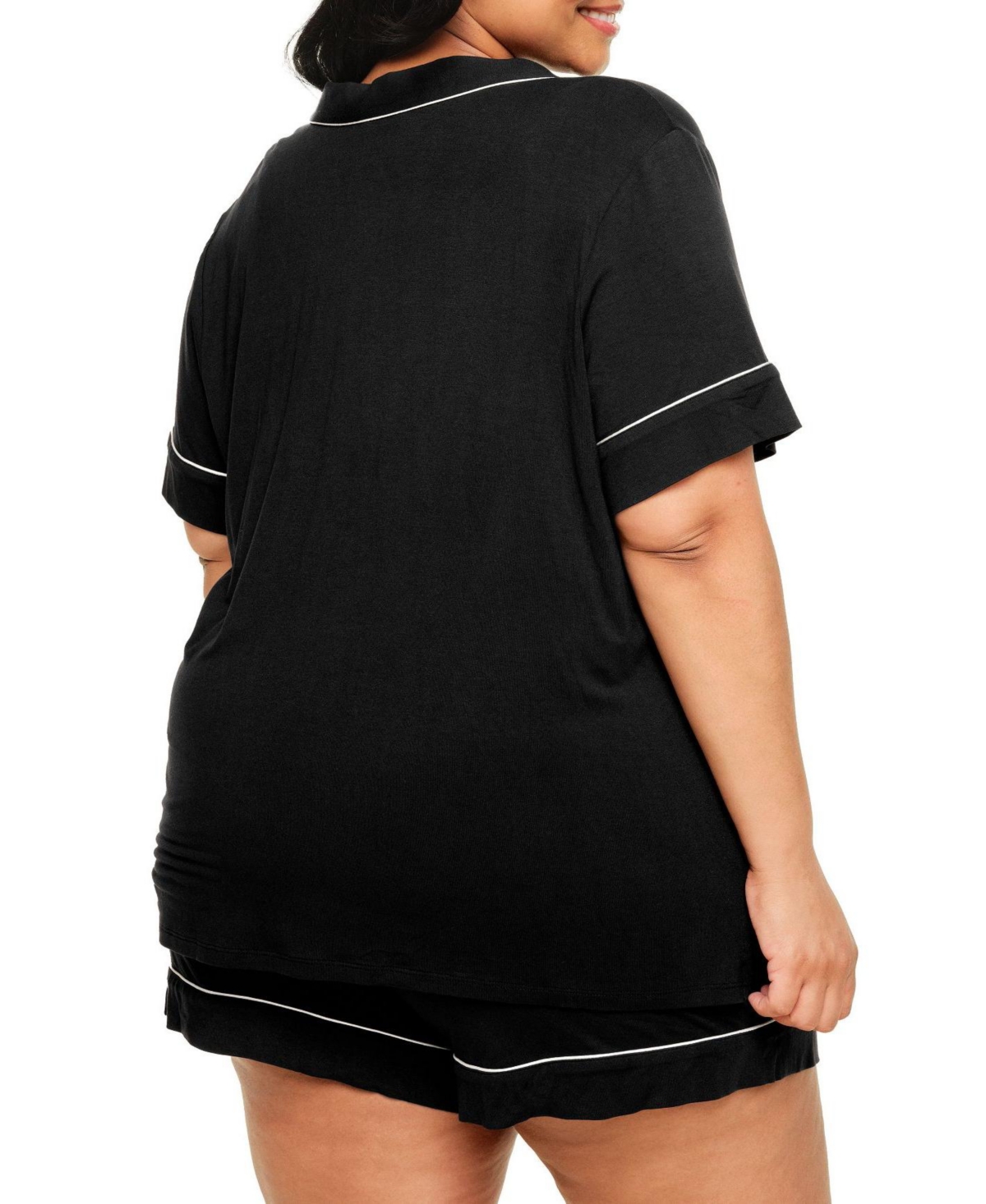 Adore Me Plus Jane Short Pajama Set