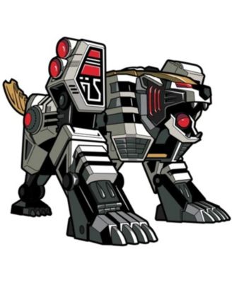 - Power Rangers - White Tigerzord XL  - 6 Inch Enamel Pin in Premium Collector Package  (X67)