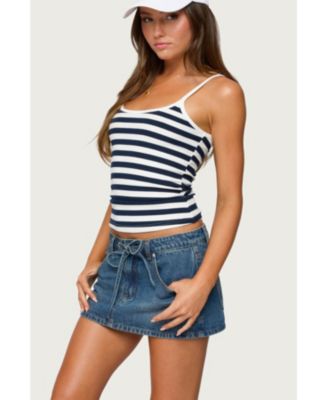 Women's Bailee Striped Ribbed Tank Top