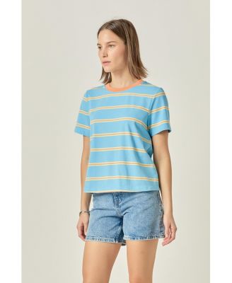 Women's Jersey stripe top