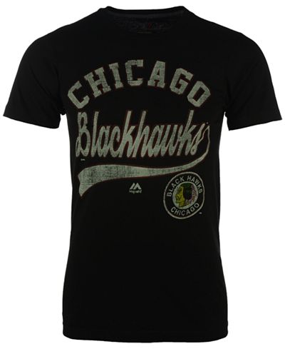 Majestic Men's Chicago Blackhawks Vintage Inspired Performance T-Shirt
