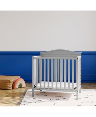Stella 4-in-1 Convertible Mini Crib with Bonus Mattress