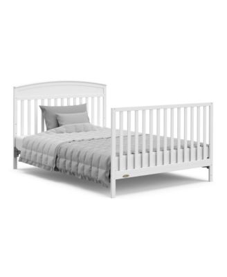 Benton 5-in-1 Convertible Crib with Drawer (White)