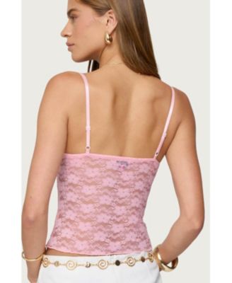 Women's Eira Sheer Lace Tank Top