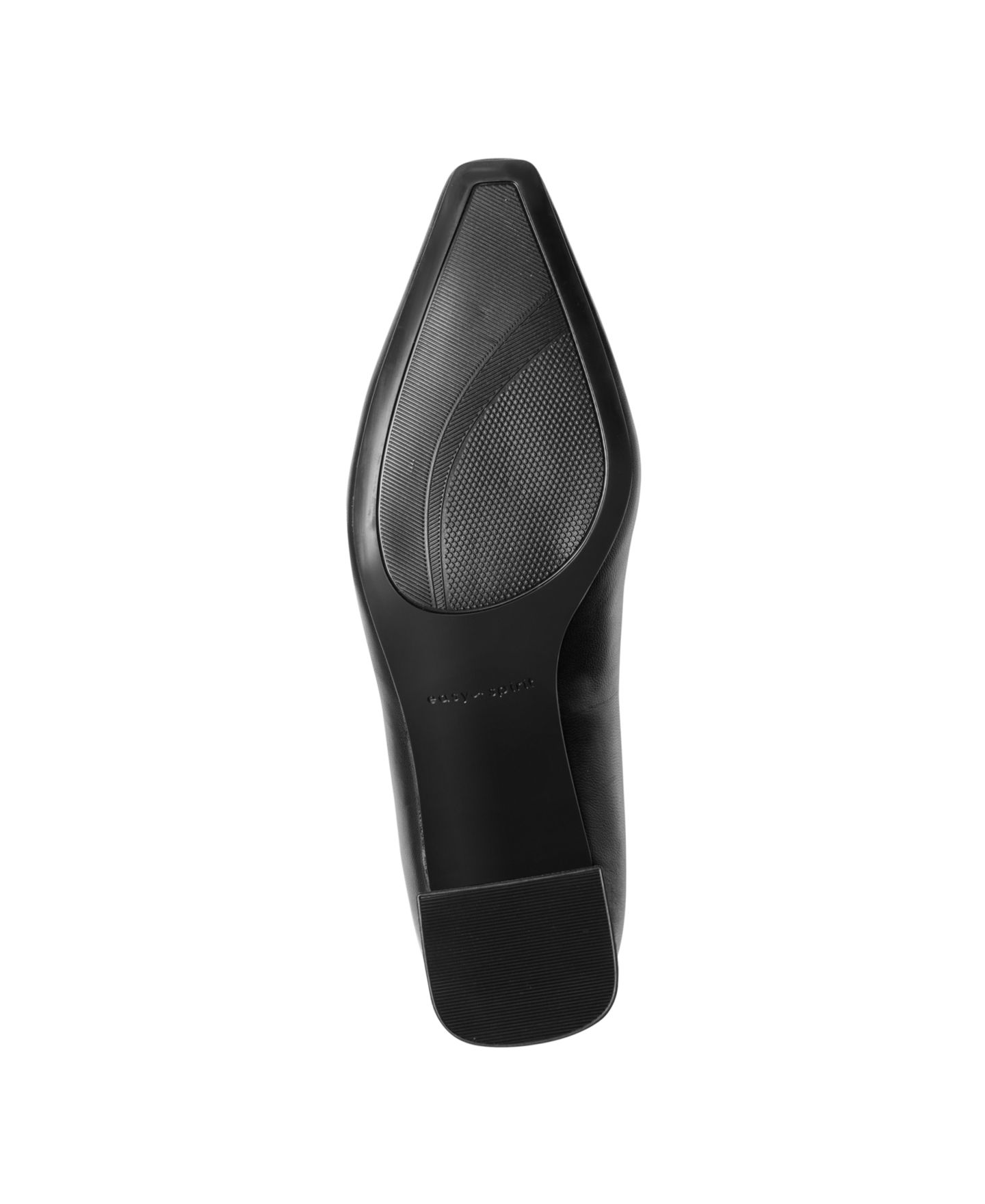Женские туфли Easy Spirit Dorian eFlex Block Heel Pumps, цвет: Чёрный кожаный — фото 5