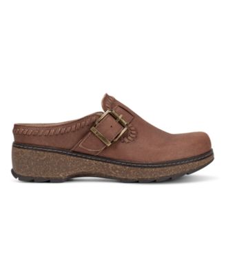 Women's Kay Stitched Round Toe Clogs