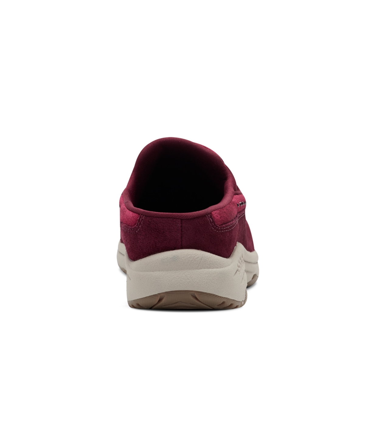 Easy Spirit Women's Traveltime Slip-on Mule Walking Sneakers In Burgundy