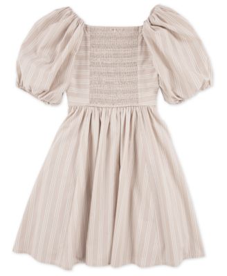 Girls Emerson Puff Sleeve Mini Dress