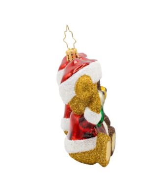 Teddy Train Treasures Ornament