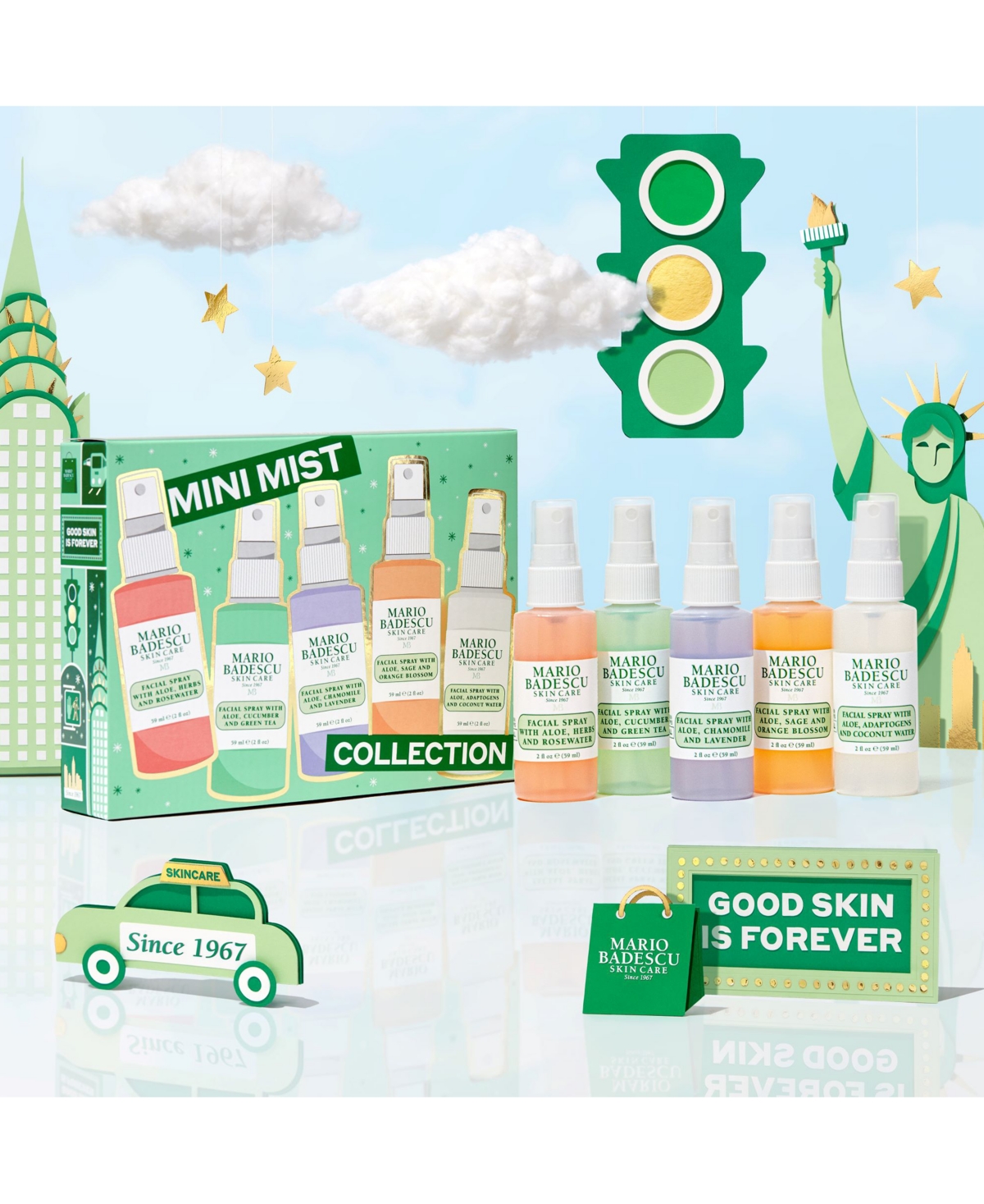 Mario Badescu 5-pc. Mini Mist Set In Transparent