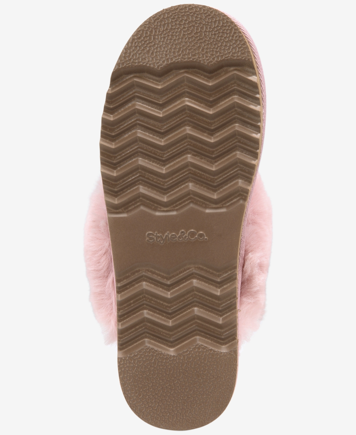 Style & Co Women's Rosiee Slippers, Created For Macy's In Pink