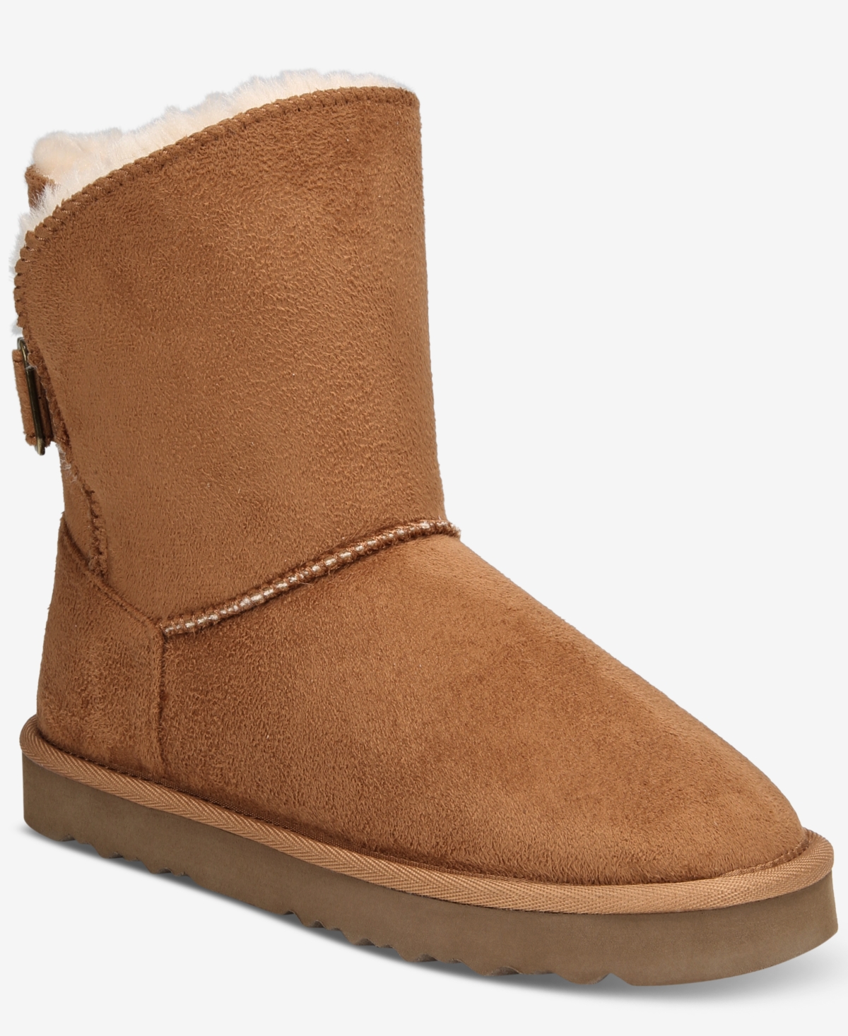 Style & Co Women's Tessaa Cold-weather Boots, Macy's Exclusive In Brown