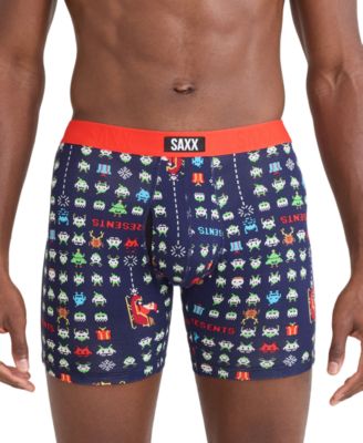 Men's Vibe Xtra Slim-Fit Printed Boxer Briefs