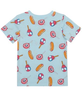 Toddler Boys 2-Piece Crewneck T-Shirt and Shorts Set