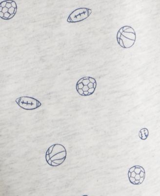 Toddler Boys Varsity Jacket, Printed T-Shirt & Pants, 3 Piece Set