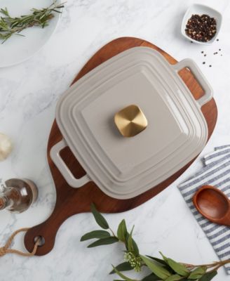 Smith & Clark Enameled Cast Iron 4-Qt. Square Dutch Oven