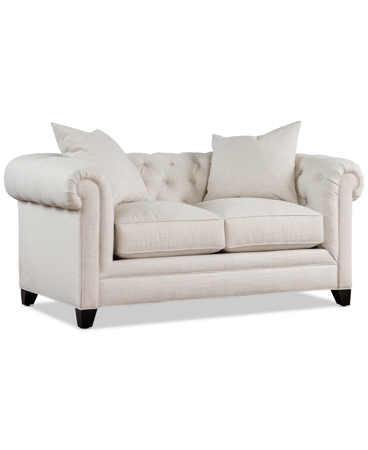 Jonathan Louis Kallison Fabric Loveseat, Exclusively At Macy's In Sand