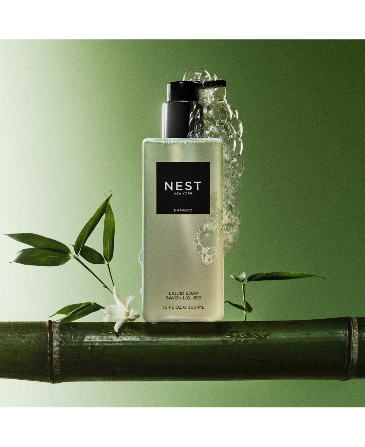 Nest New York Bamboo Liquid Soap, 10 Oz. In Green