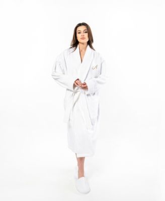 Turkish Personalized Unisex Anovia Velour Cotton Bathrobe