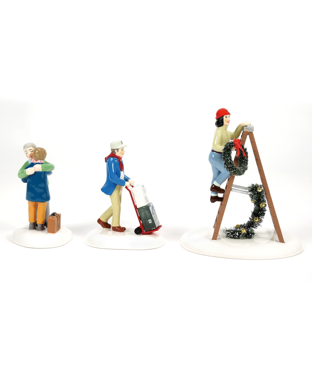 Department 56 Snow village Friends and Neighbors, Set of 3
