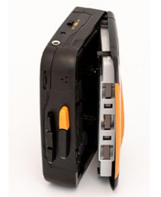 W/938B/BT Bluetooth Portable Personal Cassette Player / Recorder W/Headphones (Black