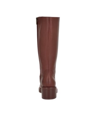 Women's Broklyn Tall Leather Block Heel Boots