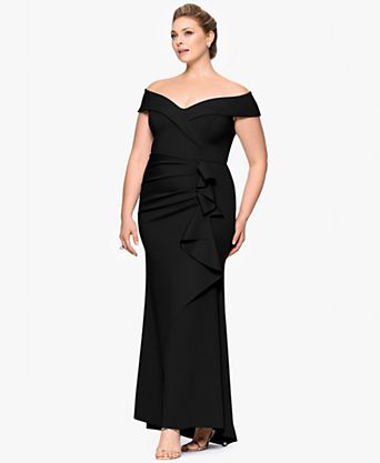 black mother of the groom dresses plus size Plus Size Cover Sleeves Wholesale Mother of Bridesmaids Dresses main image 0