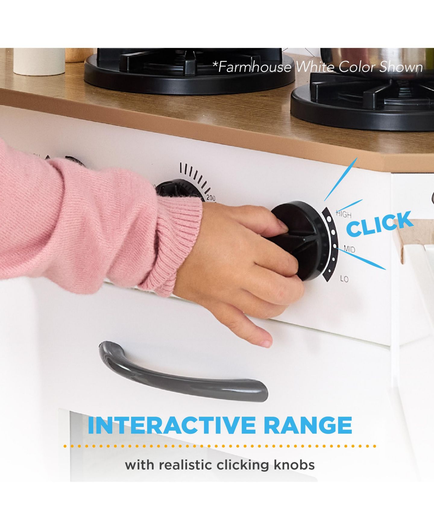 Детский игровой набор Best Choice Products Interactive Wooden Corner Kitchen Playset, Ages 3+, цвет: Розовый, вариант 1 — фото 6