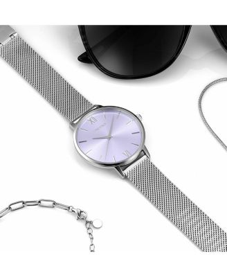 Women's Eros Limited Watch – Mesh Steel & Mineral Crystal
