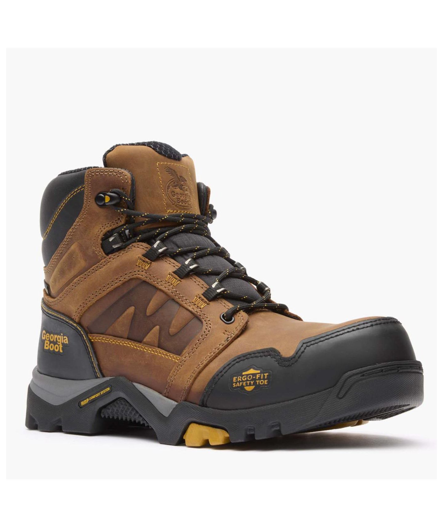 Мужские ботинки GEORGIA BOOT Amplitude Composite Toe Waterproof Work Boot — фото 1