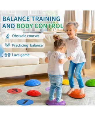 6-piece turtle-shaped stepping stone for kids