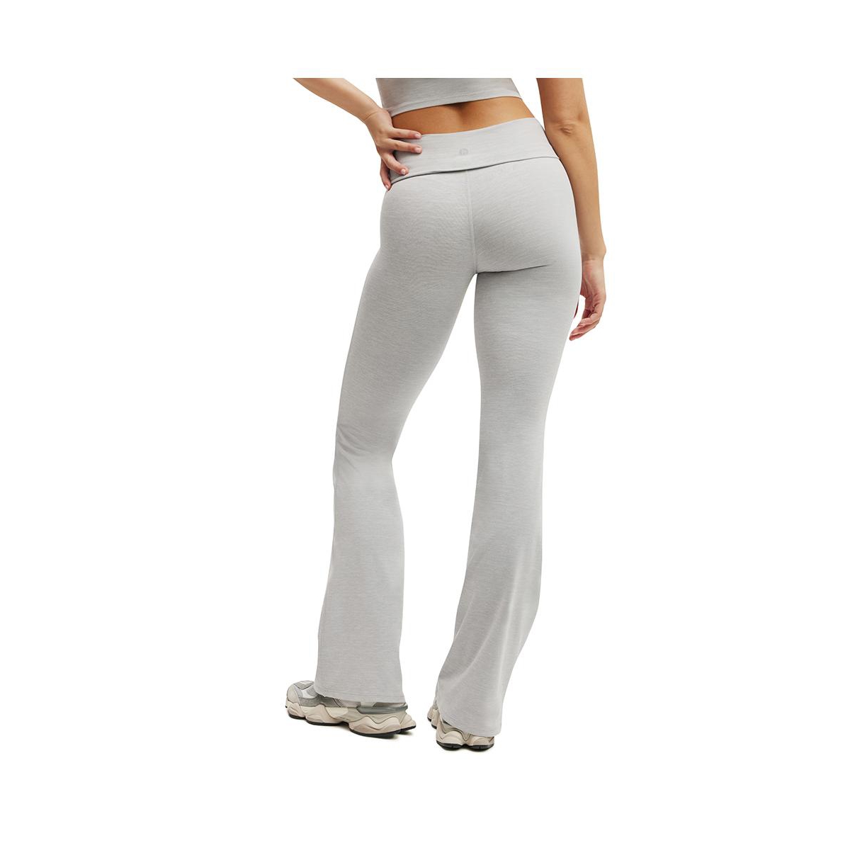 Cotton On Women's Active Ultra Soft Roll Over Flare