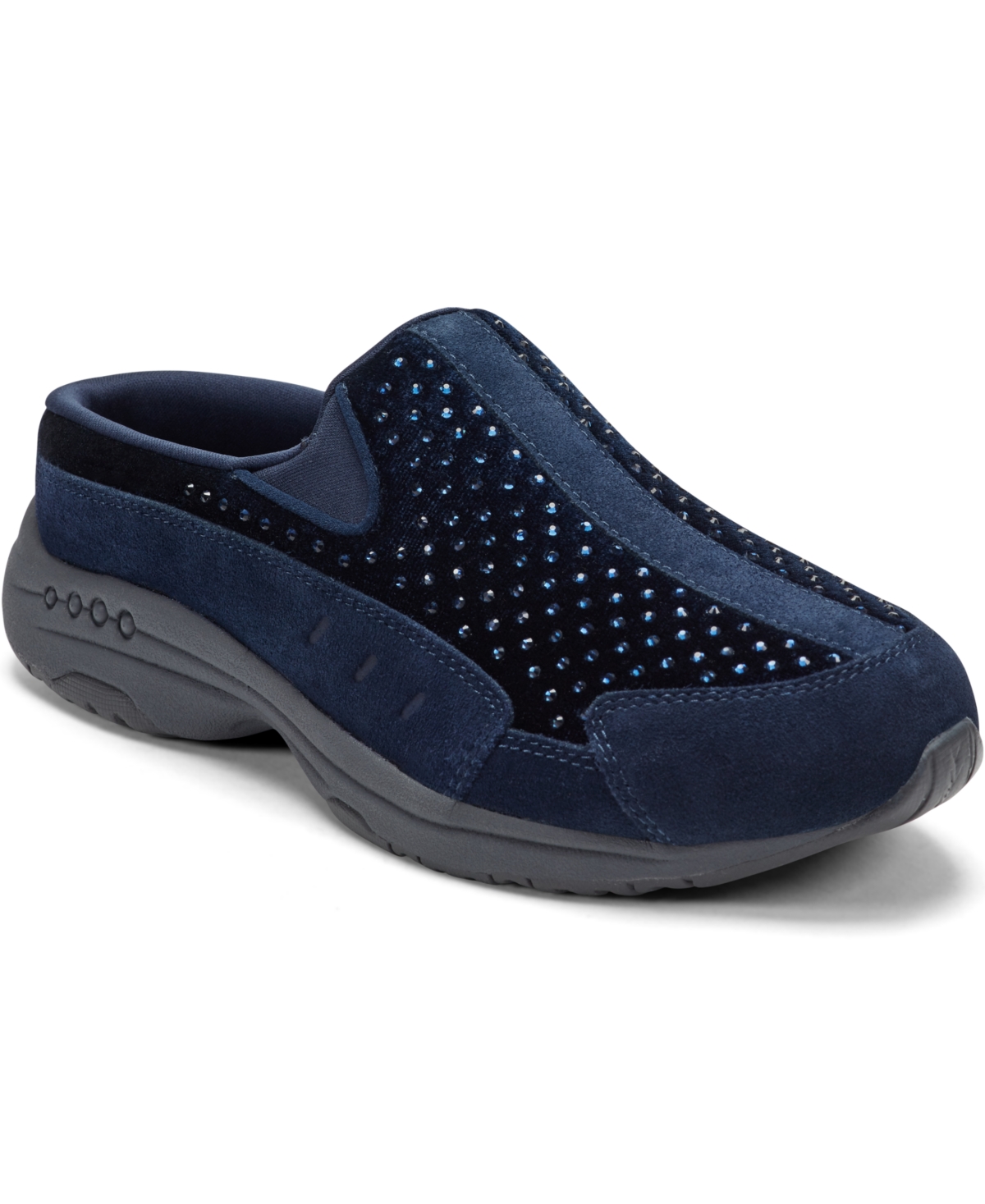 Easy Spirit Women's Traveltime Slip-on Mule Walking Sneakers In Blue