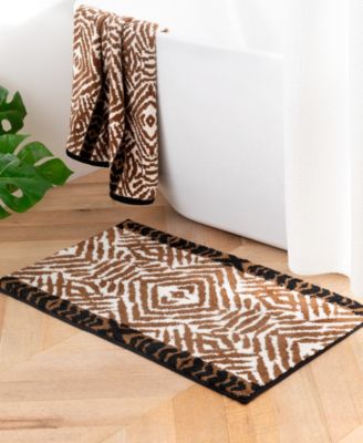 Tiger Cotton Washcloth, 13" x 13"