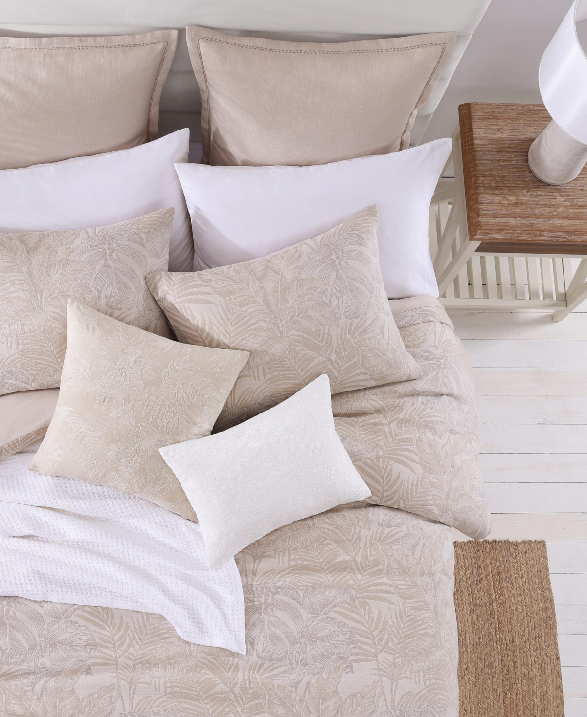 Tommy Bahama Jungle Palms Cotton 3-Pc. Comforter Set