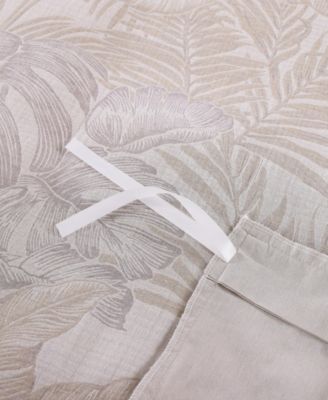 Tommy Bahama Jungle Palms Cotton 3-Pc. Duvet Cover Set, Full/Queen