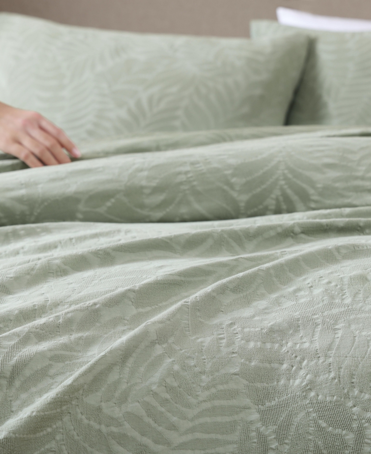 Tommy Bahama Harbor Palm Cotton 3-Pc. Comforter Set