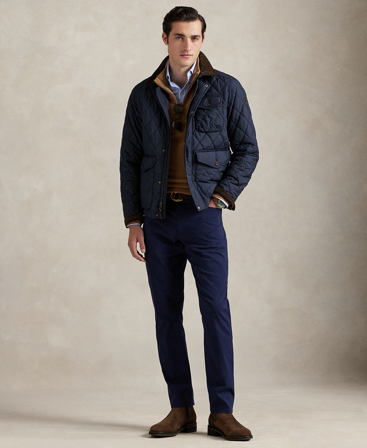 Polo Ralph Lauren Men's Classic-Fit Performance Twill Pants - Refined Navy