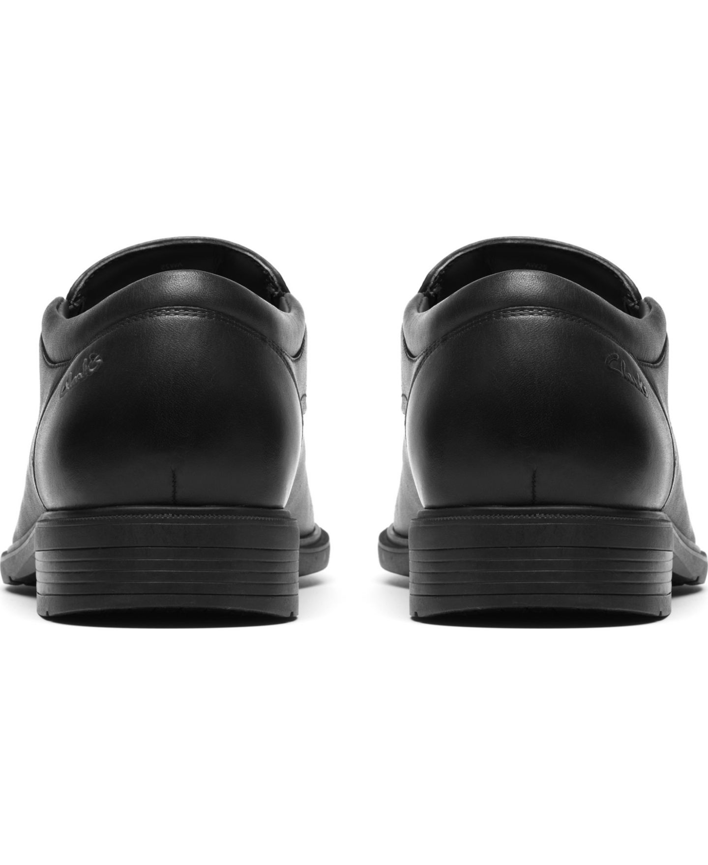 Мужские туфли Clarks Steadwell Step Dress Shoe, цвет: Чёрный кожаный — фото 6