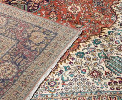 Bashian One Of A Kind Tabriz 626112 Rug Collection In Brown