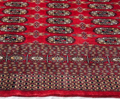 Bashian One Of A Kind Fine Pak Bukara 640186 Rug Collection In Red