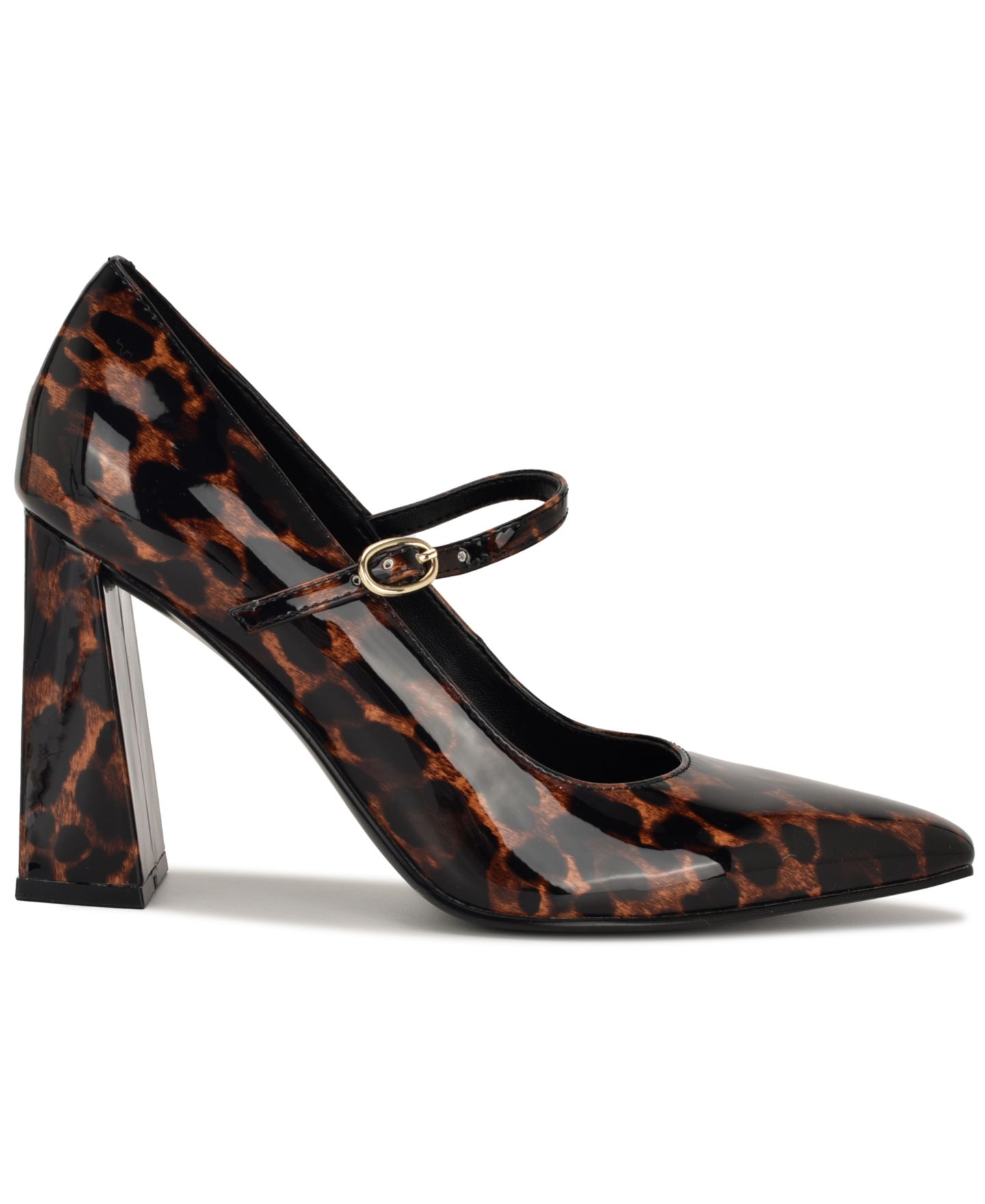 Женские туфли Nine West Sista Mary Jane Pointy Toe, цвет: Леопардовый — фото 2