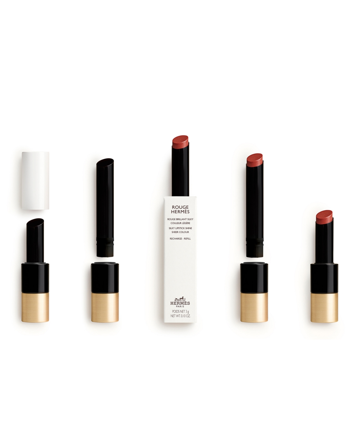 Hermes Rouge  Silky Lipstick Shine Refill