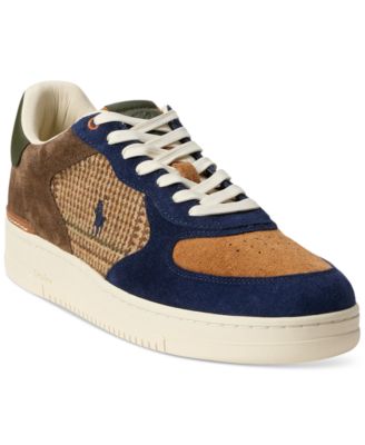 Polo Ralph Lauren - Men's Suede & Wool Masters Court Sneakers