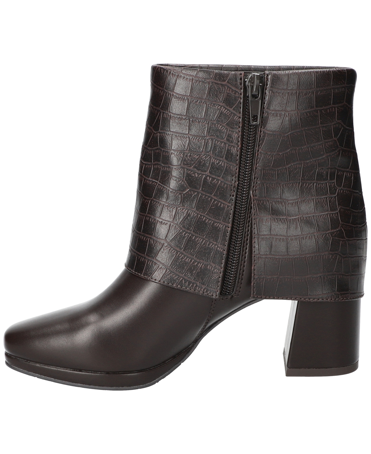 Easy Street Sutton Bootie In Brown