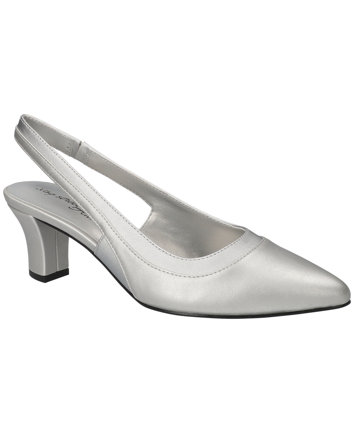 Easy Street Women's Dessa Slingback Pumps In Silver
