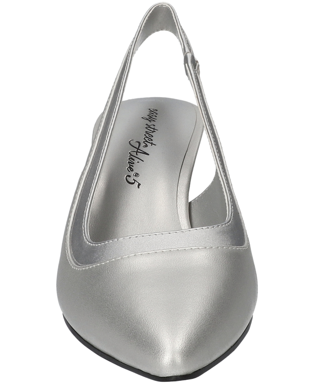 Easy Street Women's Dessa Slingback Pumps In Silver